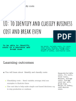 Cost, Scale of Production