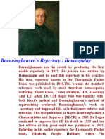 Boennighausen Clemens Maria Franz Von. - Homeopathic Reperthory