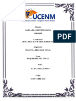 Requerimiento Fiscal Asesinato y Privacion de La Libertad......