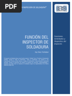 La Función Del Inspector de Soldadura