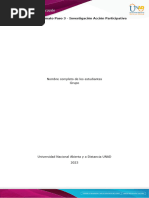 Anexo 1 - Formato Paso 3 - Investigación Acción Participativa