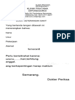 Surat Dokter