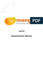 Mangoo Microfinance Admin Manual