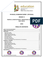 Fs 2022 p1 Phy Science T&D - Q&MG