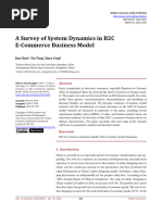 A Survey of System Dynamics in B2C E-Commerce Business Model