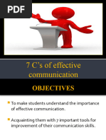 7c's of Effective Communication