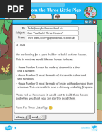 An Email From The Three Little Pigs Differentiated Reading Comprehension Activity
