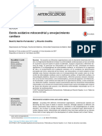 Estrés Oxidativo Mitocondrial y Envejecimiento Cardíaco: Revisión