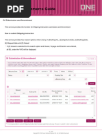 Manual Shipping Instruction