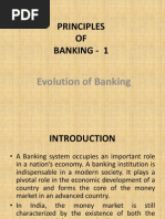 Principles OF Banking - 1