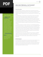 Srx1500 Firewall Datasheet