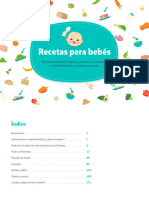 Libro Recetas para Bebes