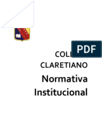 Dokumen - Tips - Normativa Institucional Claretiano