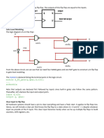 Verilog-Based Case Study of D-FlipFlop