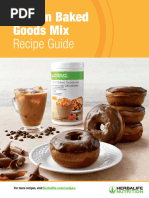 Protein Baked Goods Mix Recipe Guide