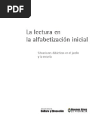 La Lectura en La Alfabetización Inicial (DVD)