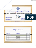 Unit - 1 Introduction To Computer Networks and Internet