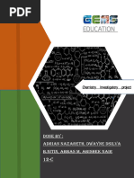 Chemistry Investigatory Project