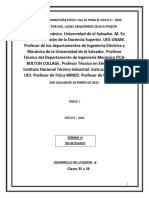 Sesion 18. 03-10-23. Ejercicios Sobre Primera Ley de Newton.