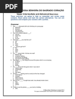 Upper Intermediate and Advanced Exercises 11.02 2