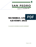 Memoria Anual Gestion 2022