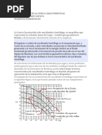 Investigacion de La Curva Caracteristicas