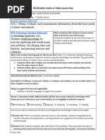 Multimedia Audio or Video Lesson Idea Template2022