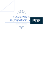 Banking and Insurance Law