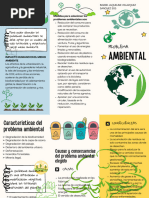 Folleto Informativo Autismo Juvenil Azul