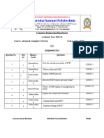 Assignment NO 5 (A) ACN