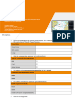 FOS On-Board Enablers Questionnaire