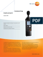 815 Testo DATA SHEET