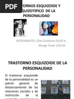 Trastorno Esquizoide de La Personalidad