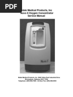 Nidek Nuvo 8 Concentrator - Service Manual