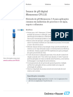 Endress-Hauser Memosens CPS11E PT