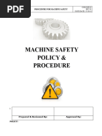 Machine Safety Procedure