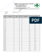 Daftar Hadir Pembentukkan KKM