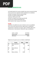 Arqueo de Caja - Resuelto