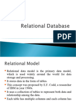 Relational Database