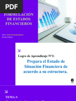 Tema 3 - Formulación de Los Estado Financieros