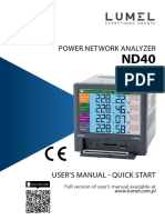 ND40 Service Manual QUICK START Revd