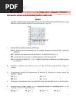 Teste 1 - Até Equações Do Movimento