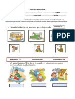Escuela Leoncio Araneda Figueroa PRUEBA HISTORIA