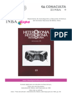 Heterofonia 89 - Trayectoria de La Música en México Lecciones de Una Grabación Universitaria de Música Novohispána