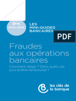 Fraudes Aux Opérations Bancaires