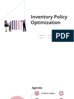 Inventory Policy Optimization Project