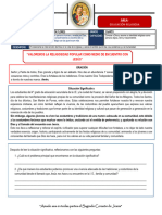 Valoremos La Religiosidad Popular Como Medio de Encuentro Con Jesus