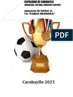 Bases Del Campeonato Futbol 11