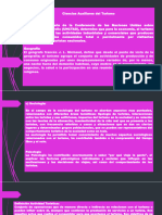 Ciencias Auxiliares y Actividad Turística