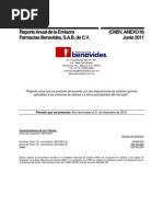 Informe 2010 Benavides